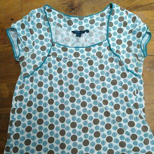 Short-sleeved Boden top, size 14 UK (10 US)